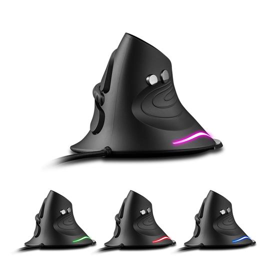 Mouse Optico Vertical Ergonomico Com Fio Usb 6 Botoes Dpi 3200 D6 Luuk Young Menor preço em Mouse Optico Vertical Ergonomico Com Fio Usb 6 Botoes Dpi 3200 D6 Luuk Young