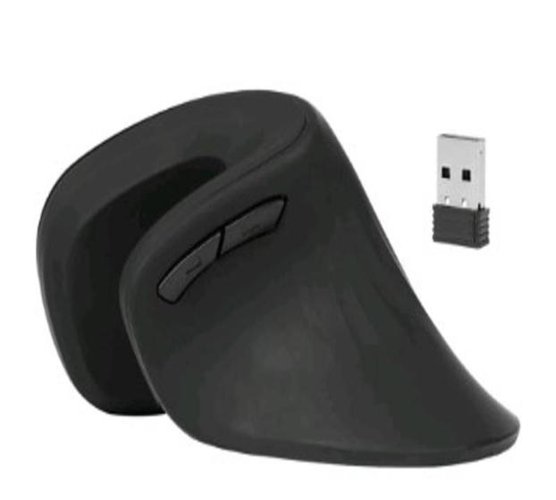 Imagem de mouse optico vertical sem fio modelo luva