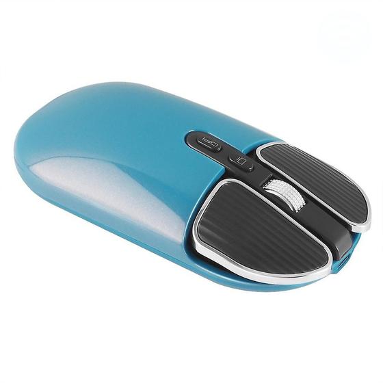 Imagem de Mouse Ótico Sem Fio M203 - Bluetooth 5.1 + 2.4G - Recarregável - Modo Duplo