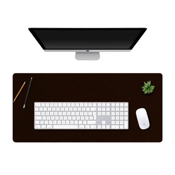 Imagem de Mouse Pad 70x30cm Desk Pad Tapete de Mesa Sintetico Escritório Trabalho Café