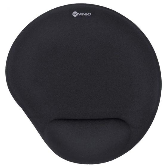 Mouse Pad Com Apoio Em Gel E Base Emborrachada Preto Vinik Menor preço em Mouse Pad Com Apoio Em Gel E Base Emborrachada Preto Vinik