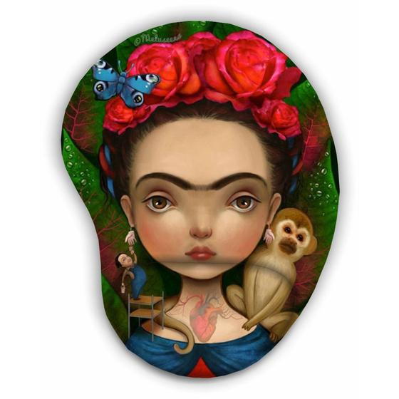 Imagem de Mouse pad com apoio Frida