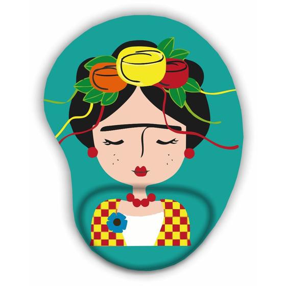 Imagem de Mouse pad com apoio Frida