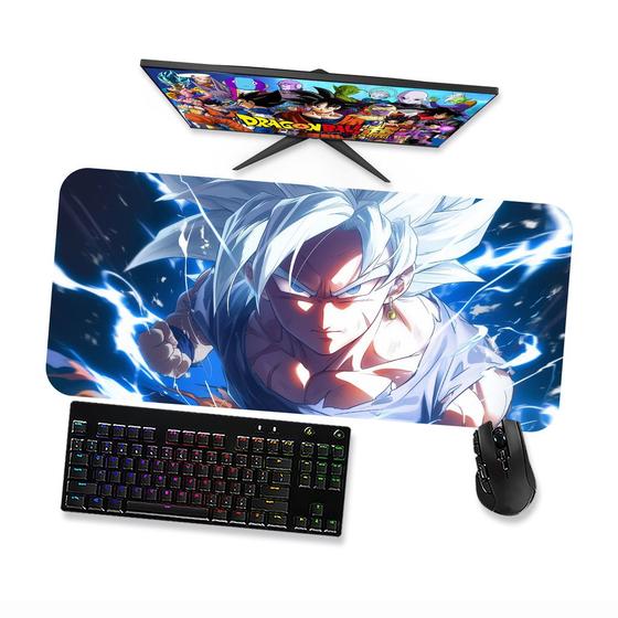 Imagem de Mouse pad Dragon ball Anime - Goku 10 - Mousepad Gamer 90x40 80x40 60x40 70x30