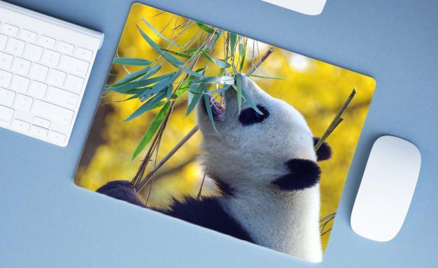 Imagem de Mouse Pad Emborrachado Personalizado Animais Exóticos Selvagens, 40x30