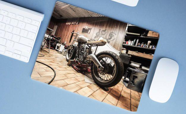 Imagem de Mouse Pad Emborrachado Personalizado Carros Motos Duas Quatro Rodas, 40 x 30