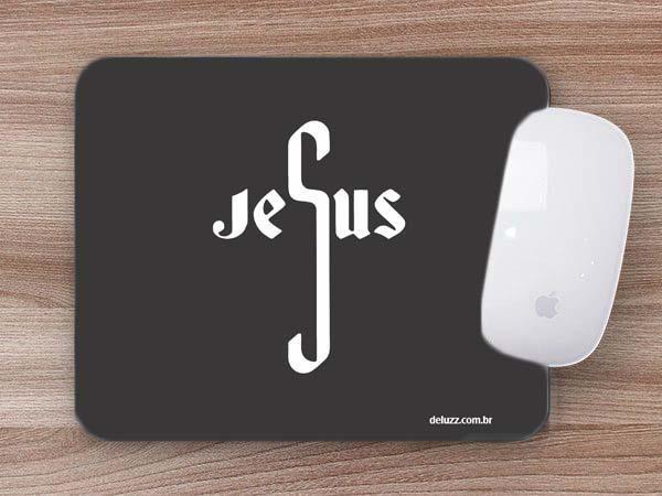 Imagem de Mouse Pad Emborrachado Personalizado Estampas Evangélico Católico