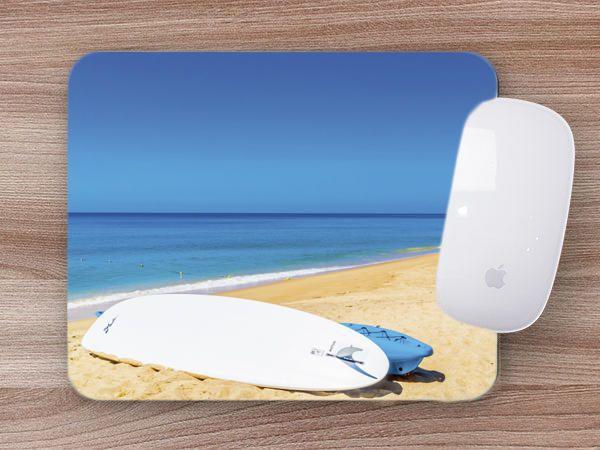 Imagem de Mouse Pad Emborrachado Personalizado Náutico Oceania Praia Mar