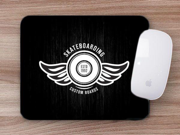 Imagem de Mouse Pad Emborrachado Personalizado Skate Logo Comasas