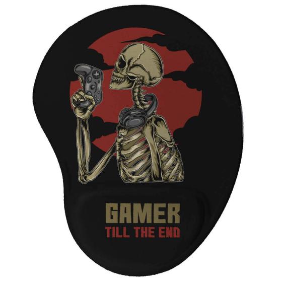 Imagem de Mouse Pad Ergonômico Gamer Till The End Presente Geek