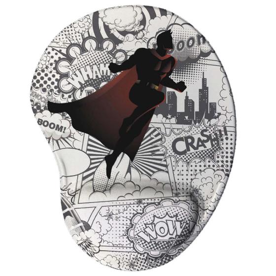 Imagem de Mouse Pad Ergonômico Geek Comics Herói Presente Criativo