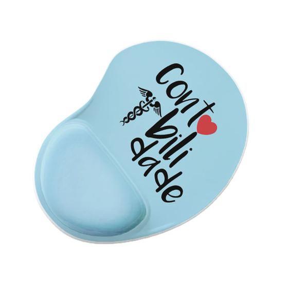 Mouse Pad Ergonomico Gota Contabilidade Azul Maluco por Caneca Mouse Pad Magazine Luiza