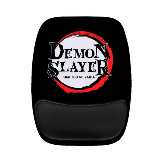 Imagem de Mouse Pad Ergonomico Logo Anime Demon Slayer