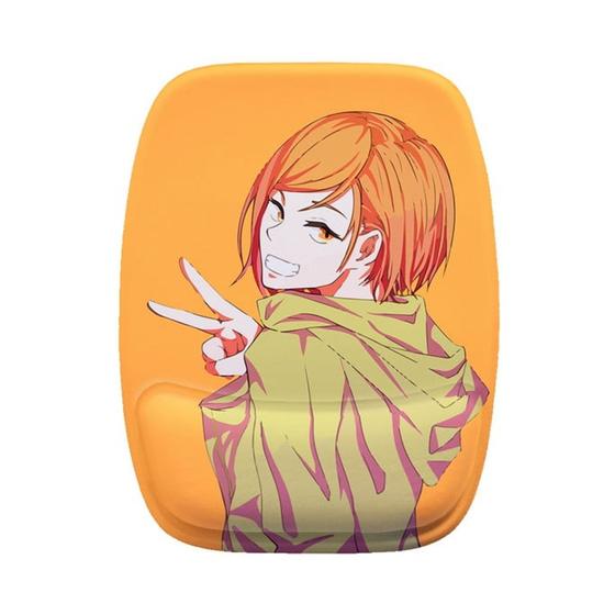 Imagem de Mouse Pad Ergonomico Nobara Kugisaki AnimeMouse Pad Ergonomico Nobara Kugisaki Laranja