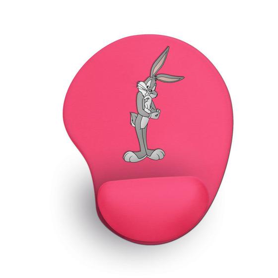 Imagem de Mouse Pad Ergonômico Pernalonga 24x19cm