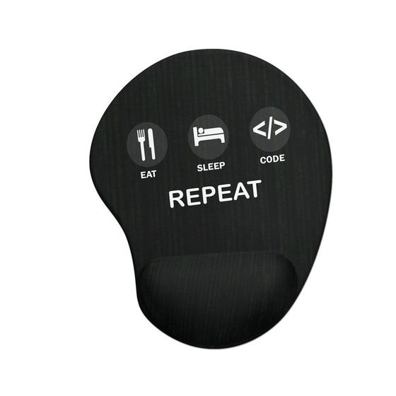 Imagem de Mouse pad Ergonômico Rotina do Programador