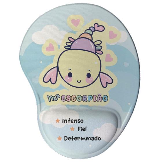 Imagem de Mouse Pad Ergonômico Signos Zodiaco Kawaii