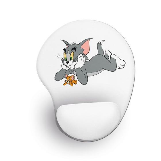 Imagem de Mouse Pad Ergonômico Tom e Jerry 24x19cm