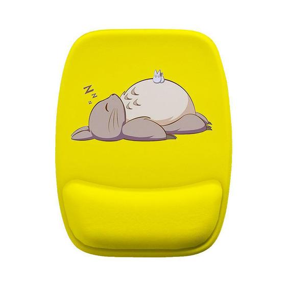 Mouse Pad Ergonomico Totoro Dormindo Amarelo - Personalize do seu jeito ...