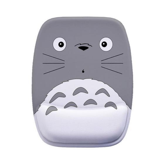 Imagem de Mouse Pad Ergonomico Totoro Rosto Fofo Anime