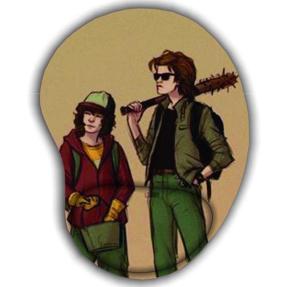 Imagem de Mouse pad estampado Stranger things animação com apoio confortavel
