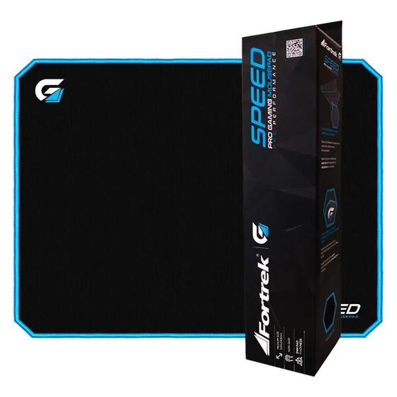 Imagem de Mouse Pad Gamer (320x240mm) SPEED MPG101 Azul FORTREK