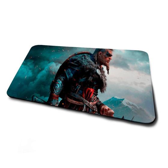 Imagem de Mouse Pad Gamer Assassins Creed Valhalla Protagonista