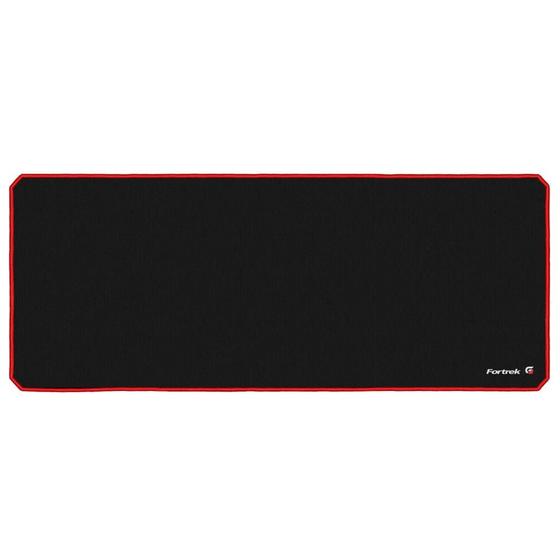 Imagem de Mouse Pad Gamer Fortrek Estilo Speed Alta Precisão Espessura de  3mm Borda Costurada Tamanho Grande 80X30CM