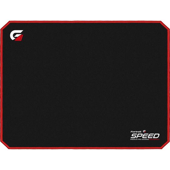 Mouse Pad Gamer Fortrek Speed, Vermelho, Médio, 32x24 - MPG101 Menor preço em Mouse Pad Gamer Fortrek Speed, Vermelho, Médio, 32x24 - MPG101
