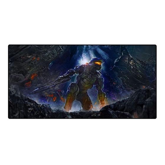 Imagem de Mouse pad gamer grande comandante HALO