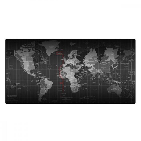 Imagem de Mouse Pad Gamer Mapa do Mundo Extra Grande 70x35cm para PC