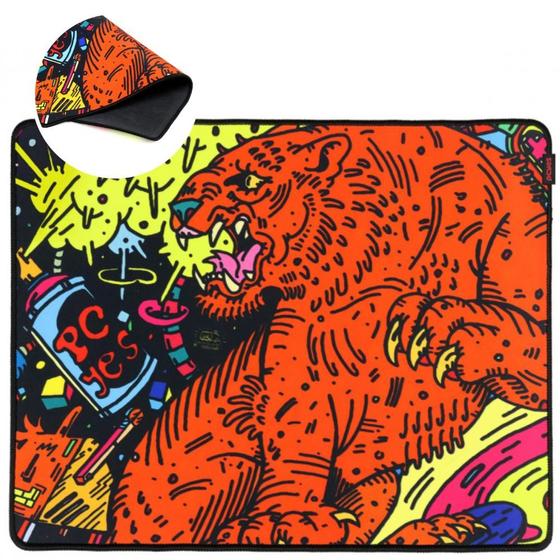 Imagem de Mouse Pad Gamer Profissional Personalizado Premium Base Antiderrapante Emborrachado Estilo Speed Para Melhor Desempenho Colorido Alta  Qualidade