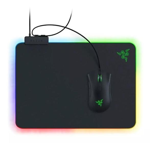 Imagem de Mouse Pad Gamer Razer Firefly V2 Microtexturizada 255 X 355