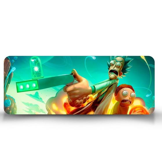 Imagem de Mouse Pad Gamer Rick and Morty Arma