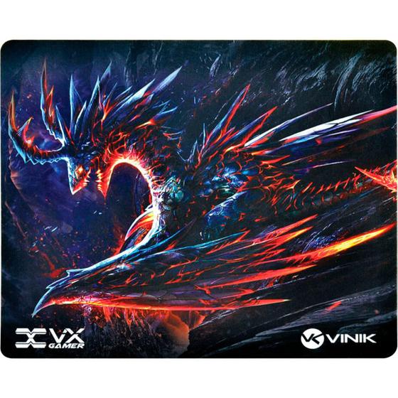 Imagem de Mouse Pad Gamer Vinik Vx Gaming Dragon Base Emborrachada