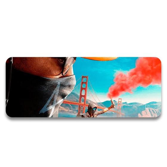 Imagem de Mouse Pad Gamer Watch Dogs 2 Mascara DedSec