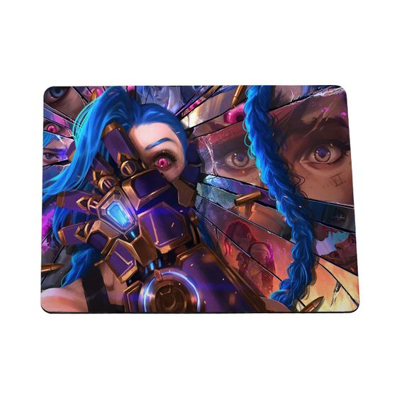 Imagem de Mouse Pad Grande PC Pers. LEAGUE OF LEGENDS LOL JINX 005