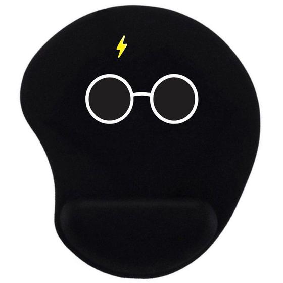 Imagem de Mouse pad Harry potter oculos com apoio