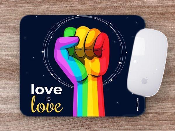 Imagem de Mouse Pad, Love Is Love