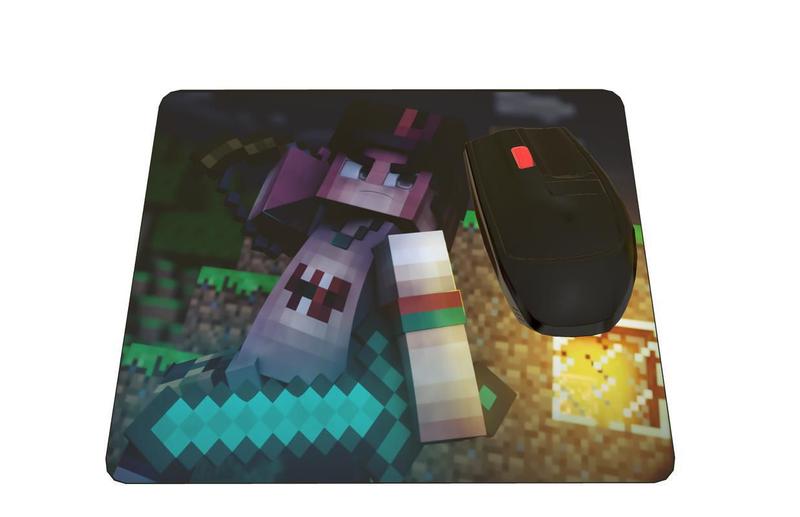 Mouse Pad Minecraft Modelo 1 Central Personalizados Mouse Pad