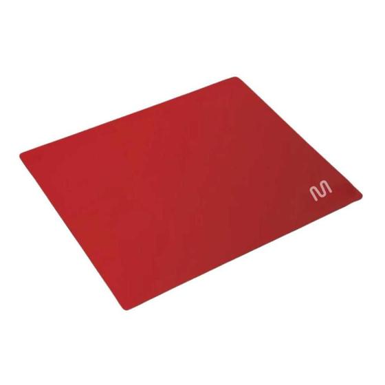 Imagem de Mouse Pad Multilaser Slim Base De Borracha Ac066 Vermelho