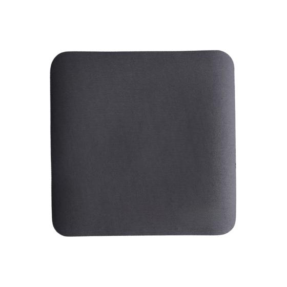 Imagem de Mouse Pad Neoprene 20x20cm Antiderrapante Cinza