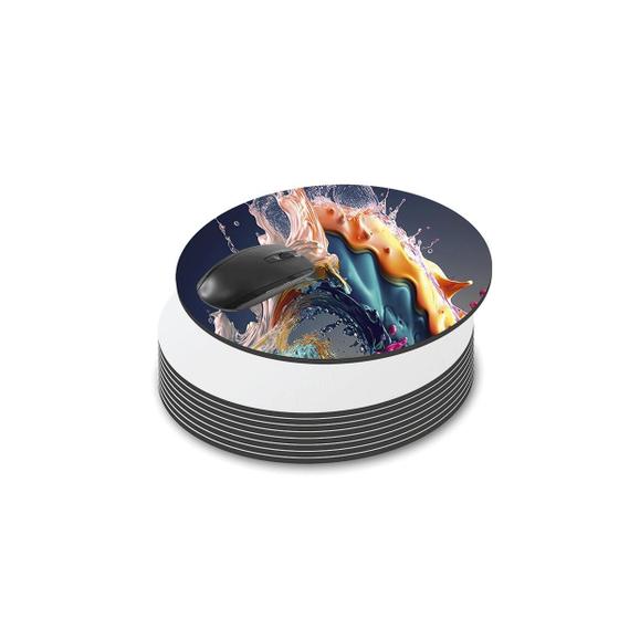 Imagem de Mouse Pad P/ Sublimação - Retangular Quadrado Redondo - 50un