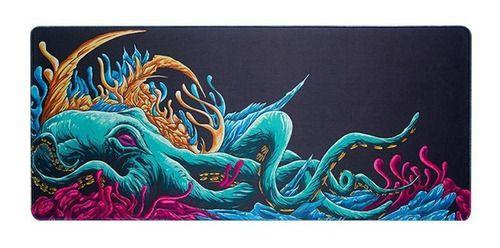 Imagem de Mouse Pad Polvo Eg Hibrido Dazz Cor Preto/colorido 90X40 CM