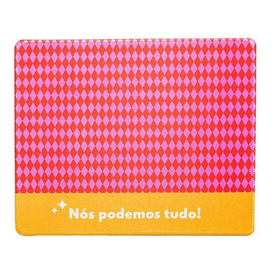 Imagem de Mouse Pad Positive Vibes Losango LeoArte