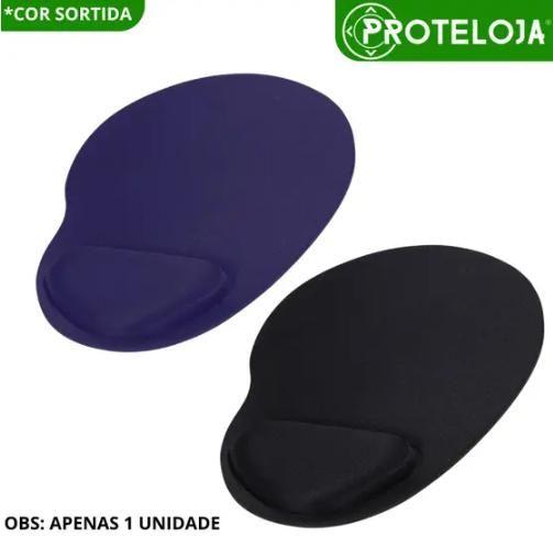 Imagem de Mouse Pad Profissional Ergonômico Com Apoio de Punho Tecido Conforto Computador Home Office