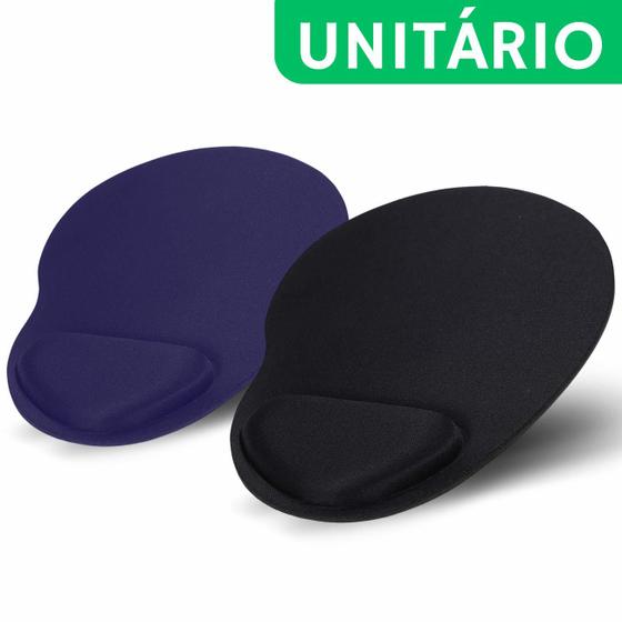 Imagem de Mouse Pad Sortido Ergonomico Com Apoio de Pulso Confortavel Para Escritorio Home Office Gamer 