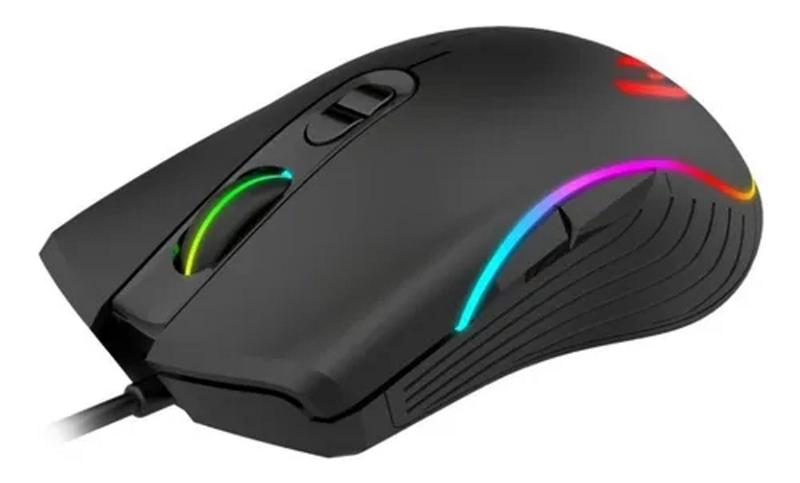 Imagem de Mouse Para Jogo Lehmox Hyper Gt Rgb Backlit Game Note Chroma