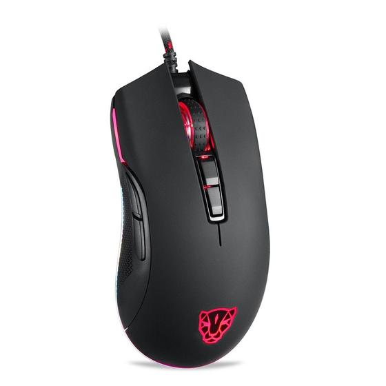Imagem de Mouse para Jogos com Sensor Óptico e Retroiluminação LED