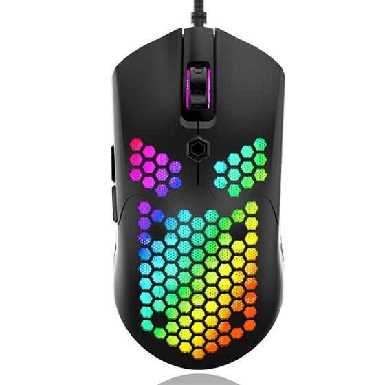 Imagem de Mouse para jogos M5 USB 2.0 12000 DPI ajustável com fio